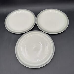 Set/3 Vtg Restaurant Hotel Ware Dinner Plates by Sterling 9.5" West Liverpool